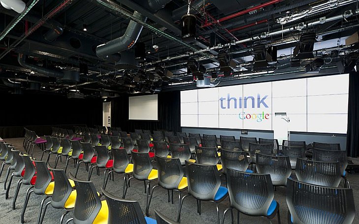 Необычный офис Google в Лондоне