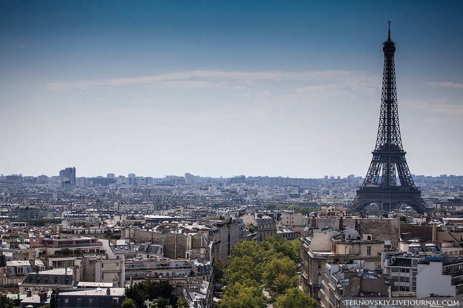 Эйфелева башня — символ Парижа