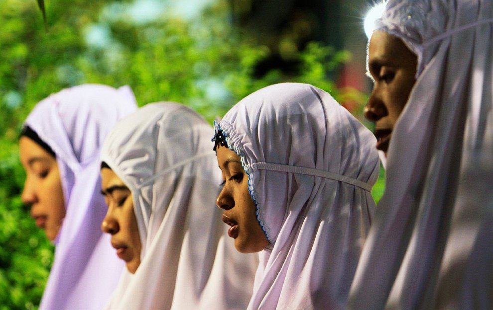 Тайские мусульманки в Паттани