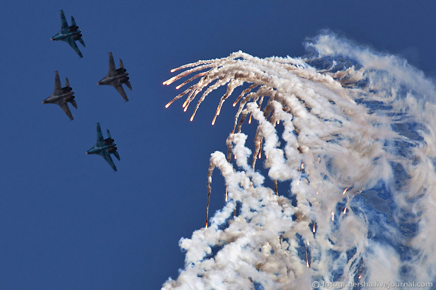 100-летие ВВС России: воздушный парад