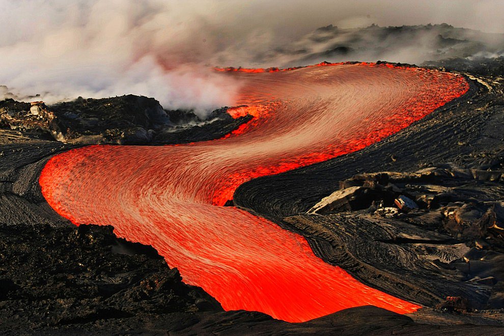 Извержение вулкана на Гавайях