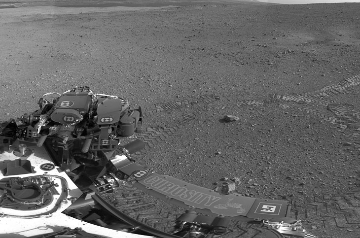Марсоход Curiosity: первые дни на Марсе