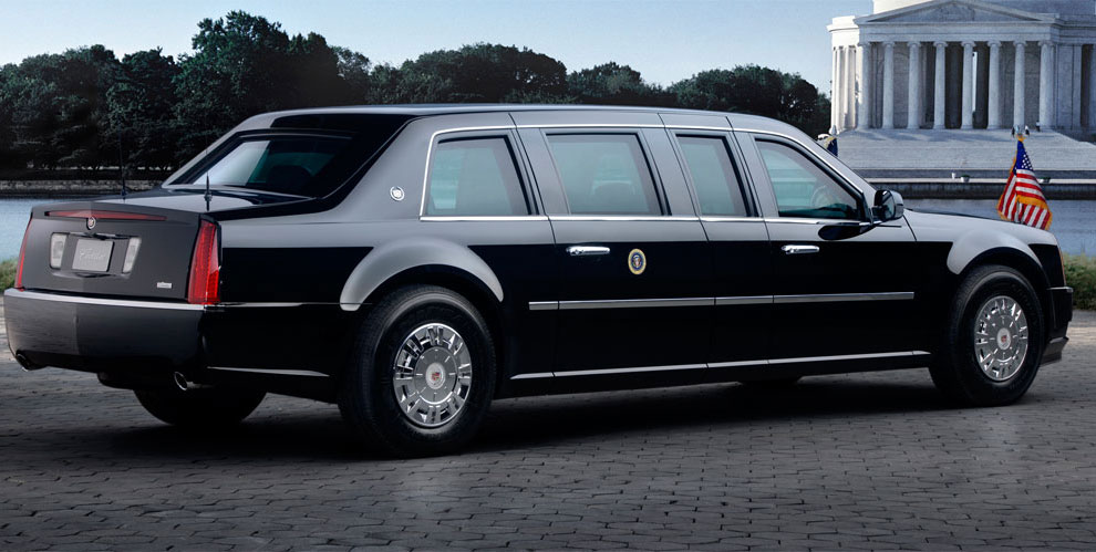 А это машина американского президента