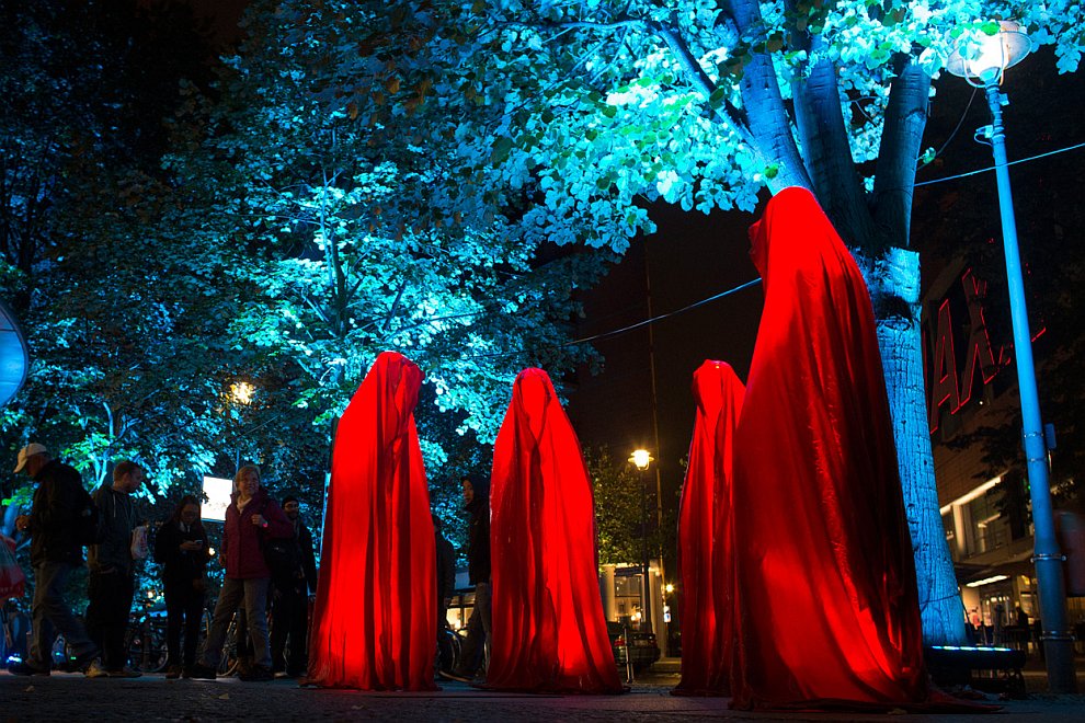 Ежегодный «Фестиваль света» в Берлине