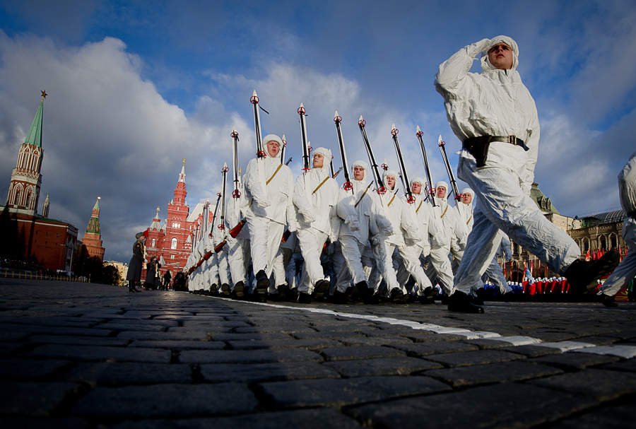 Торжественный марш на Красной площади
