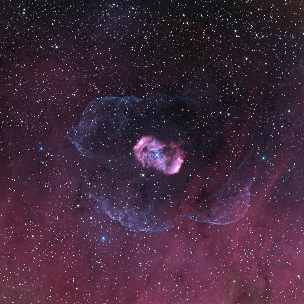 Эмиссионная туманность NGC 6164
