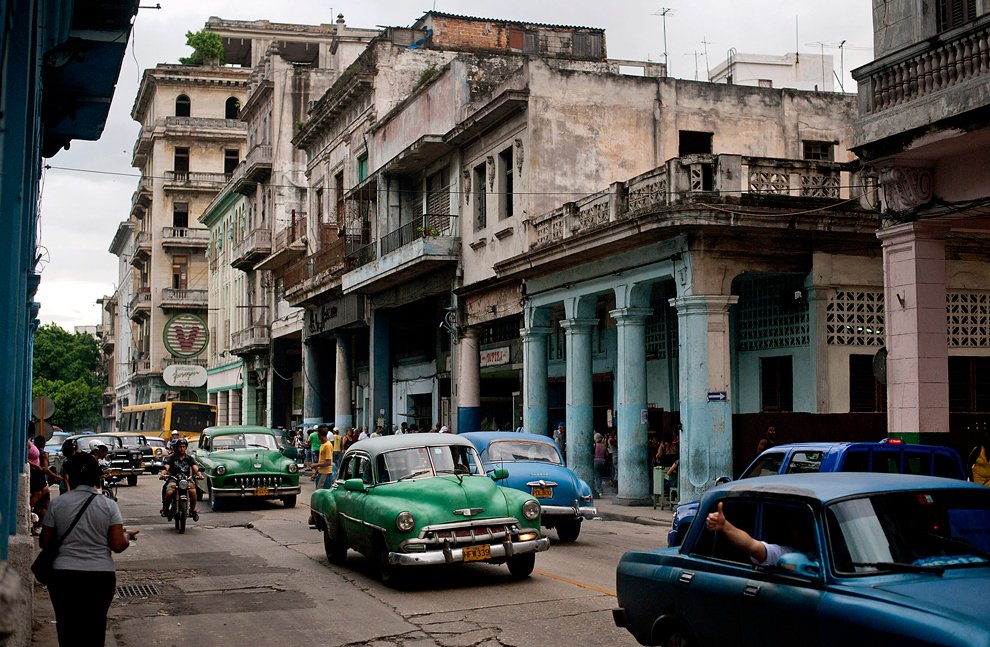 На улицах Гаваны, Куба