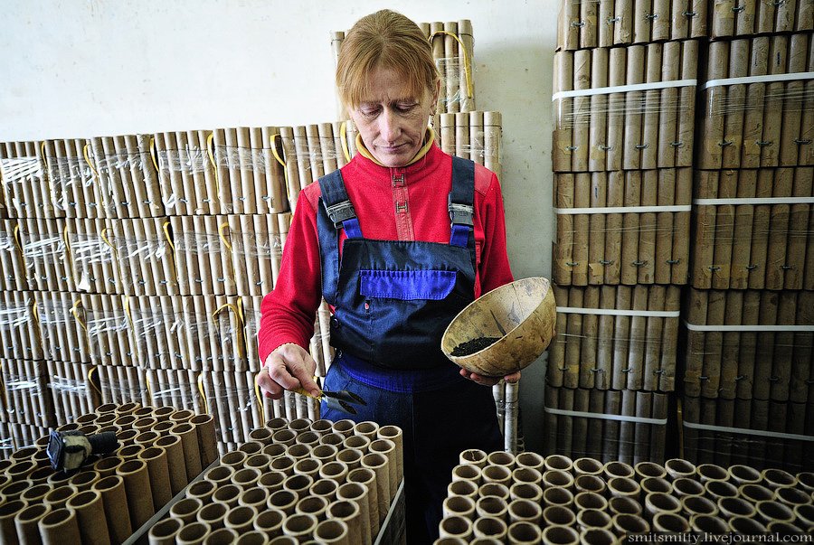 Производство фейерверков в Приморском крае