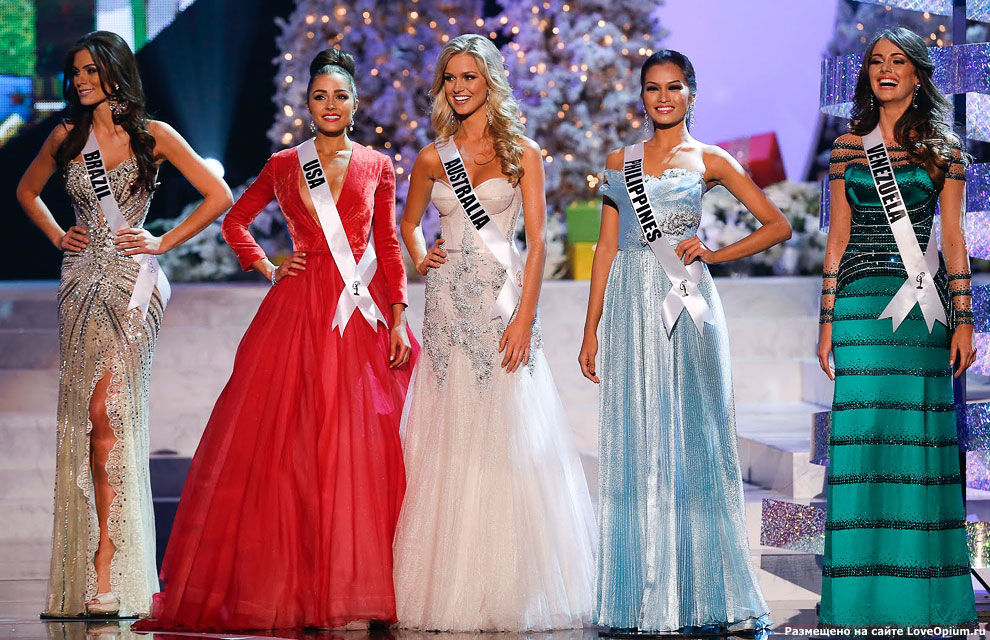 Победительницы конкурса Мисс Вселенная 2012