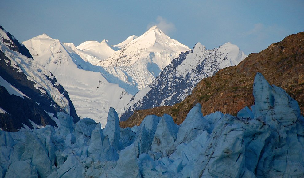 Ледник Маргери и гора Фэруэтер