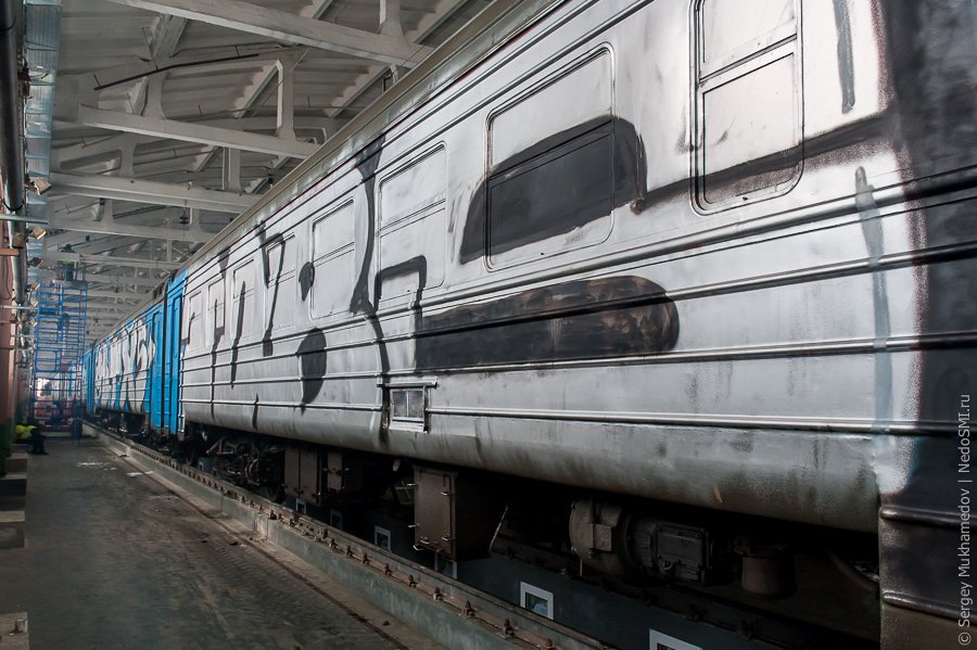 О вандализме на российских железных дорогах