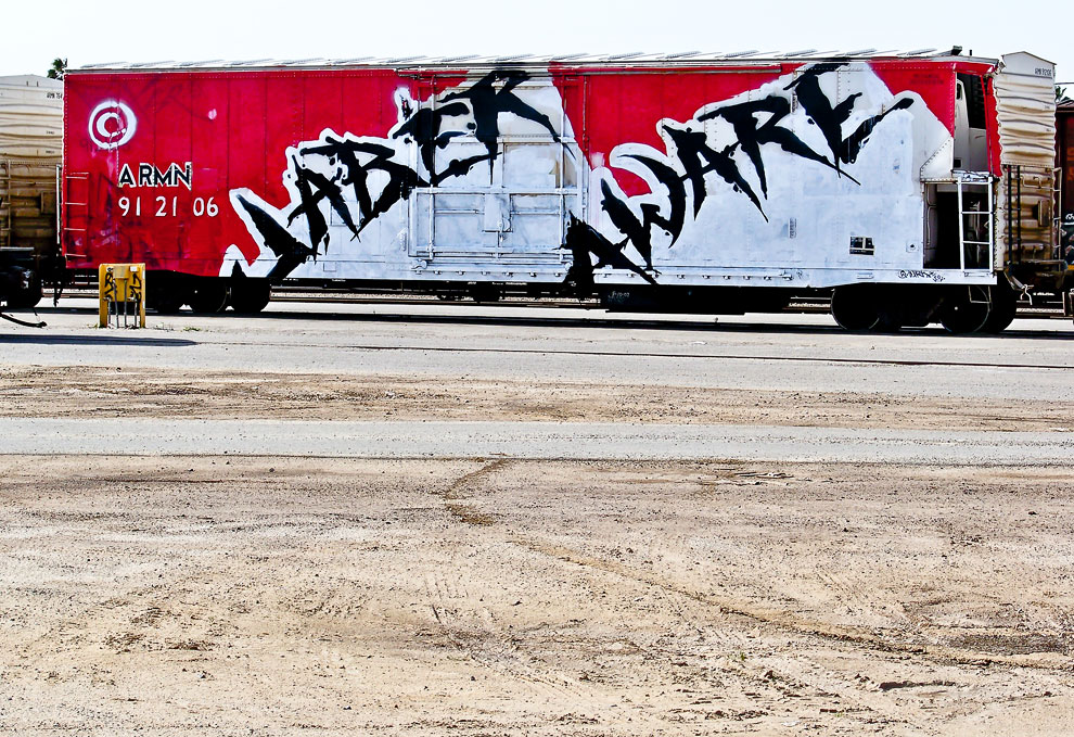 Граффити на вагонах
