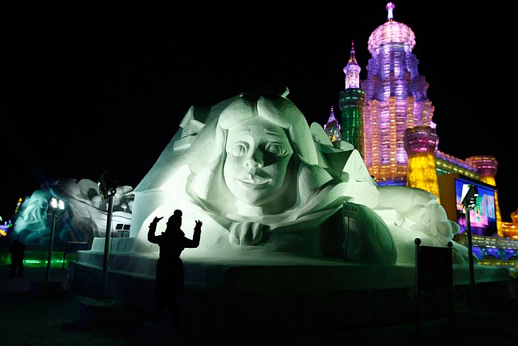 Международный фестиваль ледяных скульптур в Харбине 2013