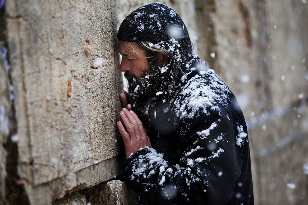 У Стены Плача в Старом городе Иерусалима