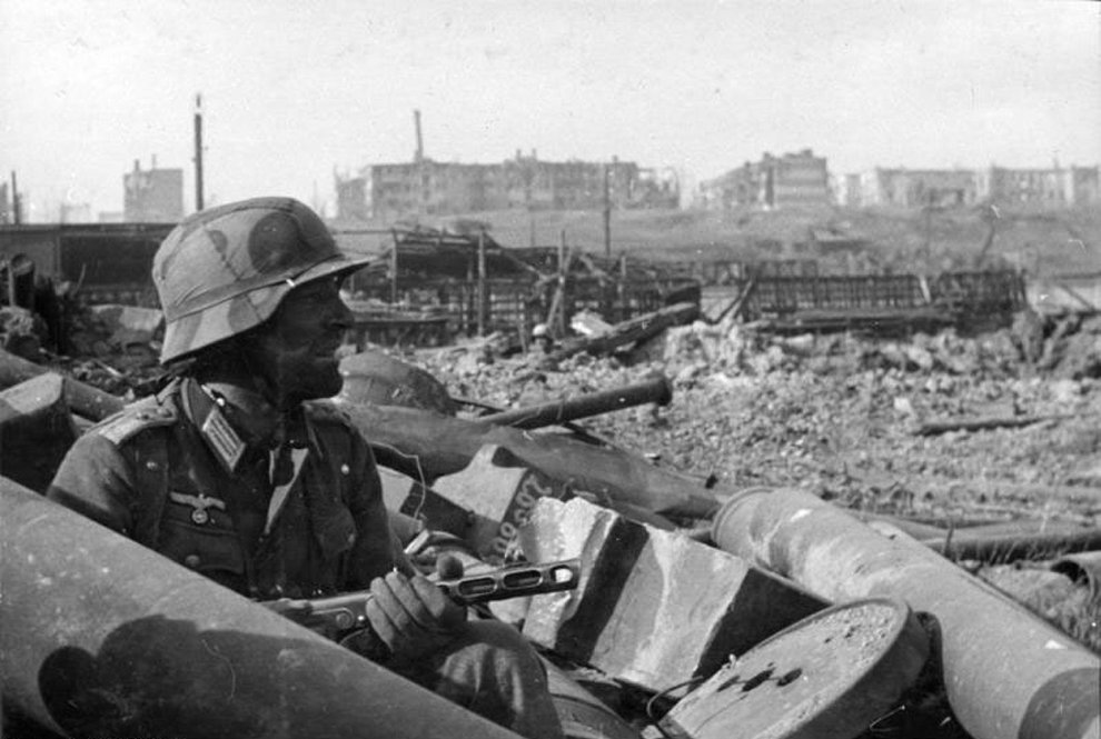 Немецкий солдат в Сталинграде