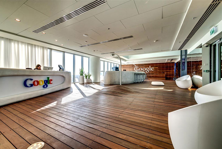 Необычный офис Гугл в Тель-Авиве