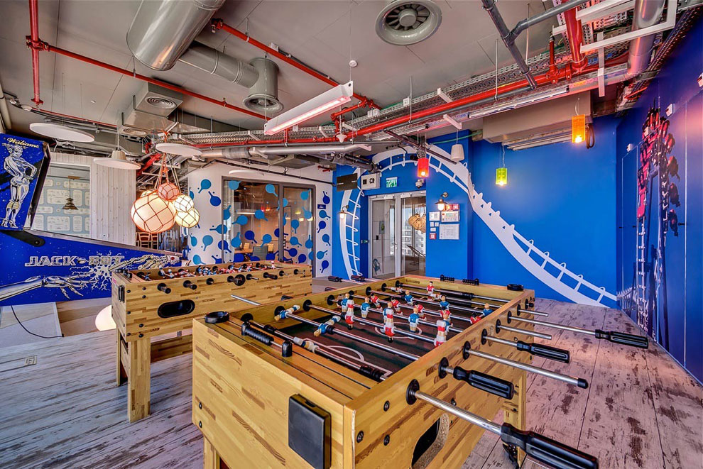 Необычный офис Гугл в Тель-Авиве