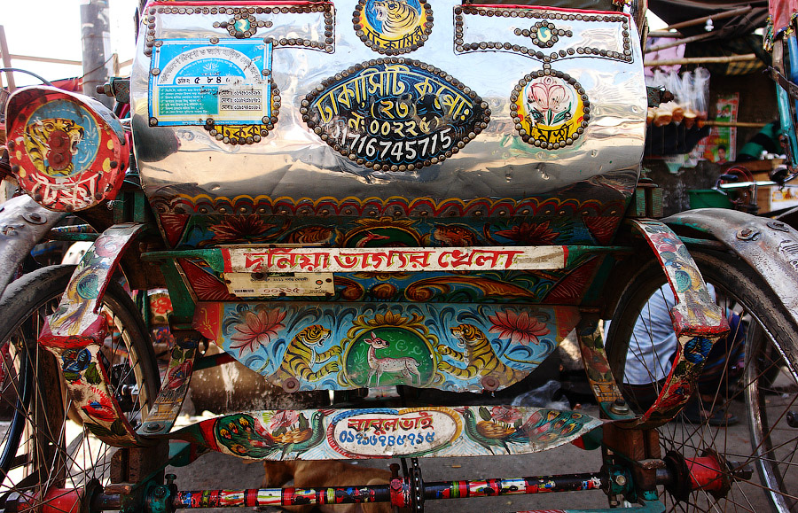 Топ-30 повозок рикш из Бангладеша