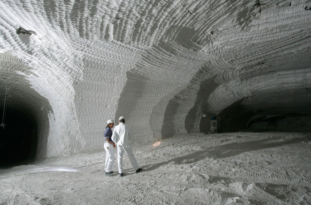 Бывшая соляная шахта Ассе в Германии