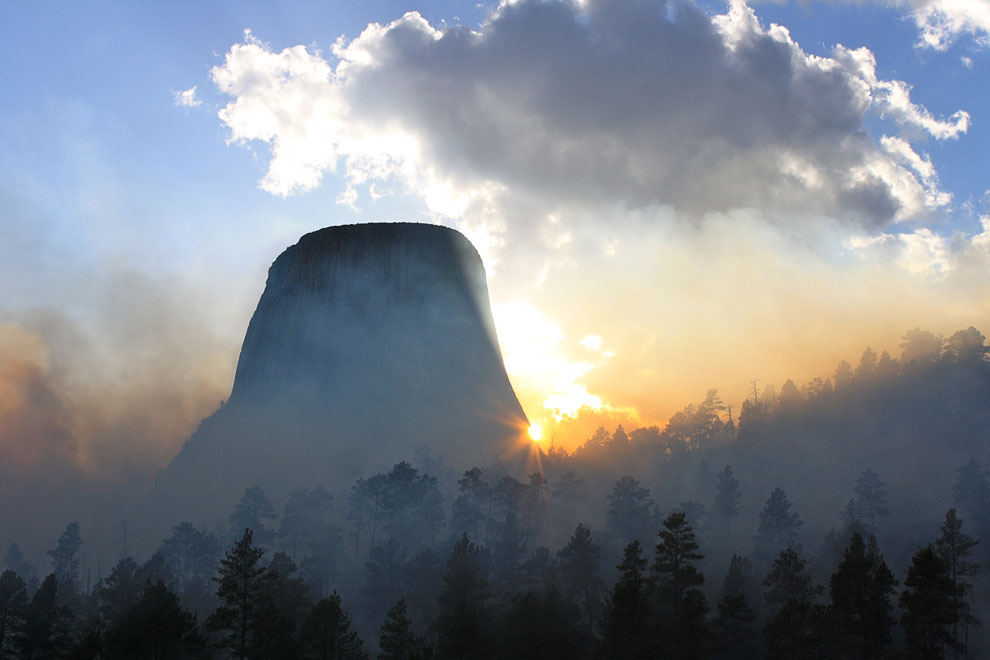 Башня Дьявола — памятник природы на территории штата Вайоминг, США