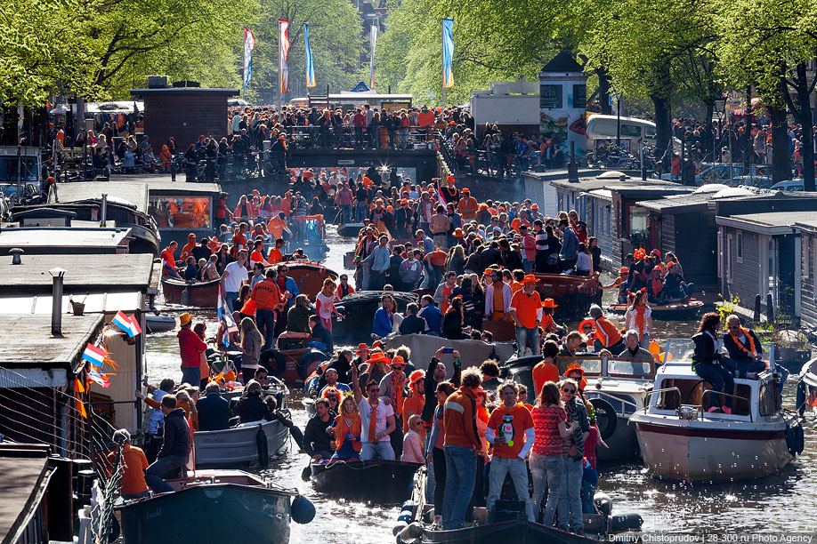 День королевы в Амстердаме