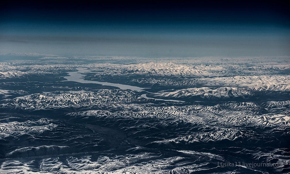 Земля, увиденная с неба: сибирские просторы