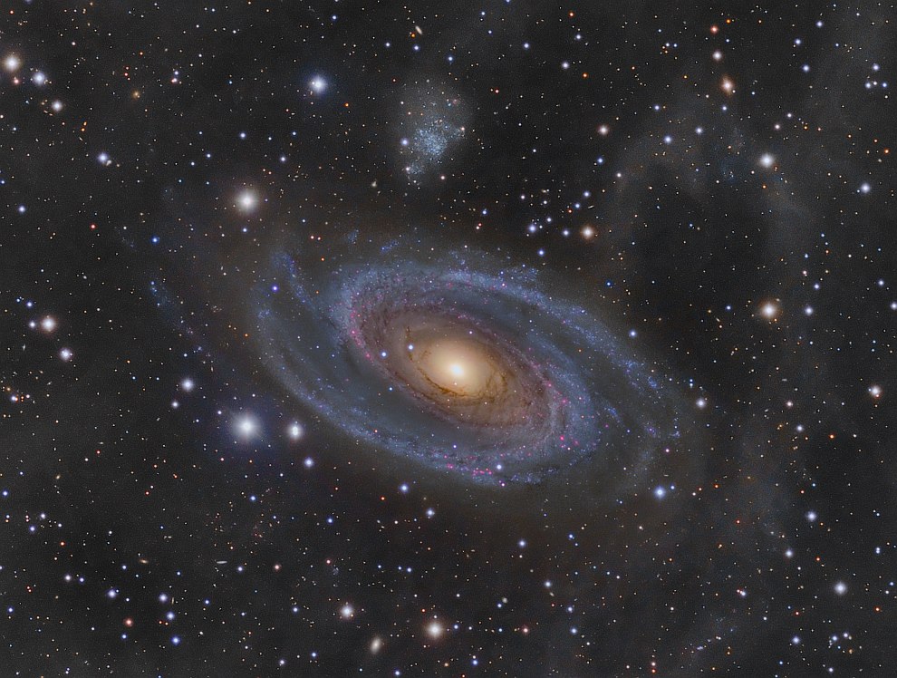 Спиральная галактика Боде