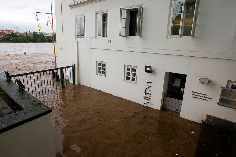 Наводнение в Чехии