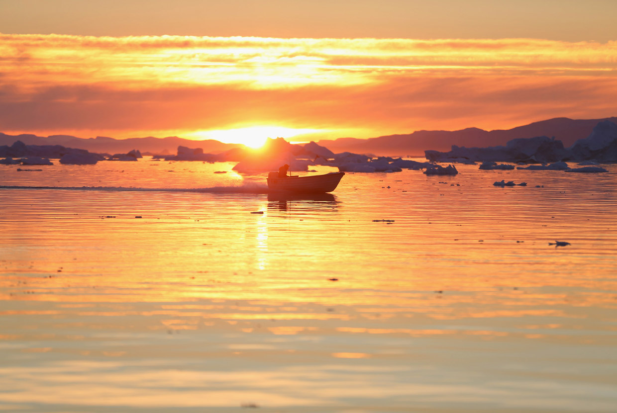 Якобсхавн — крупнейший в мире быстро движущийся ледник