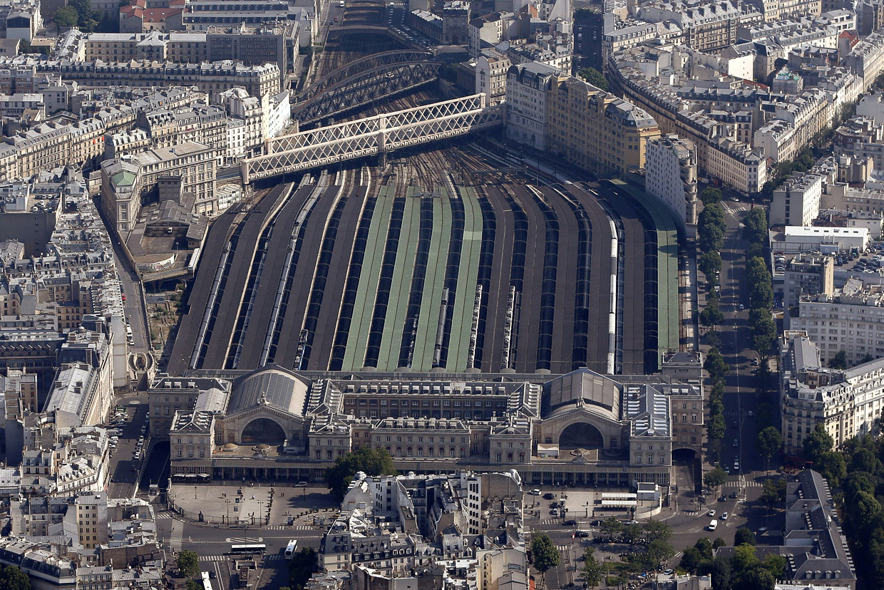 Восточный вокзал — один из семи парижских вокзалов
