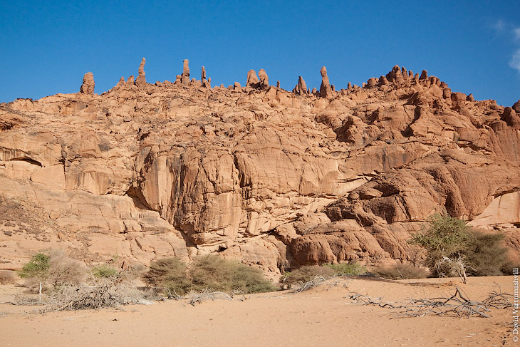 Гельта д’Аршей в пустыне Сахара