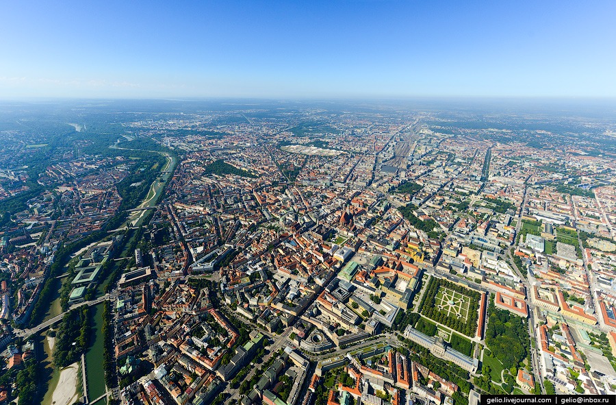 Мюнхен с высоты