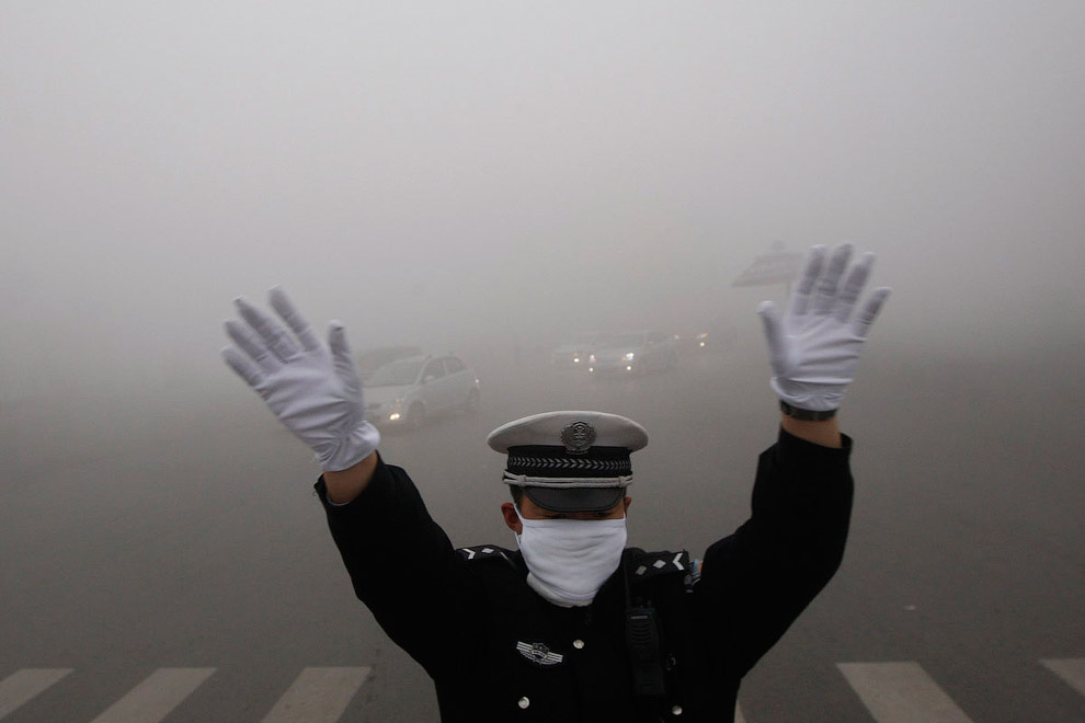 Супер-смог в Китае
