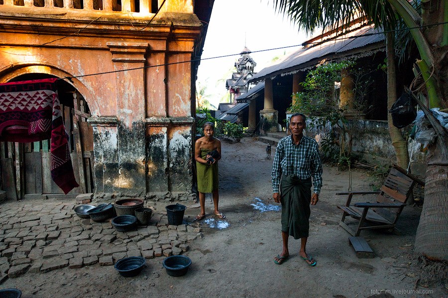 Прогулка по монастырям а Бирме