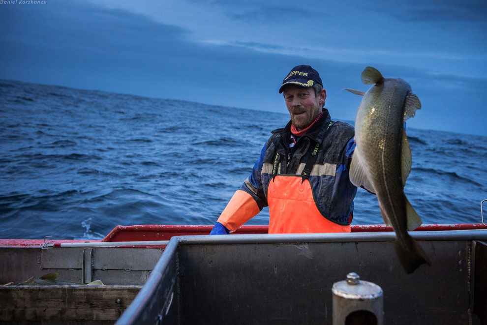 Как ловят рыбу в Норвегии