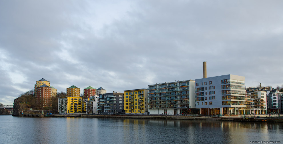 Экоквартал в Стокгольме