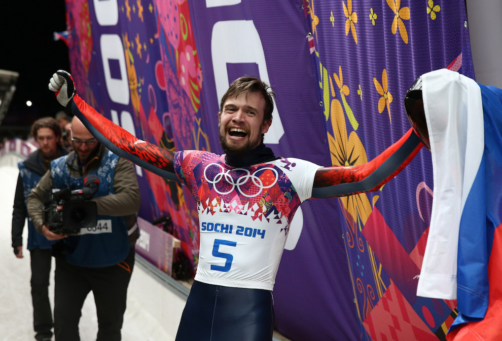 Александр Третьяков стал олимпийским чемпионом в скелетоне