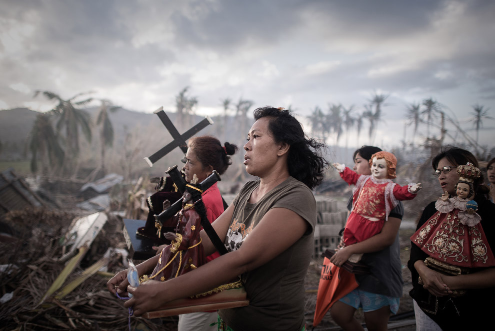Выжившие после супертайфуна Хайянь, Филиппины