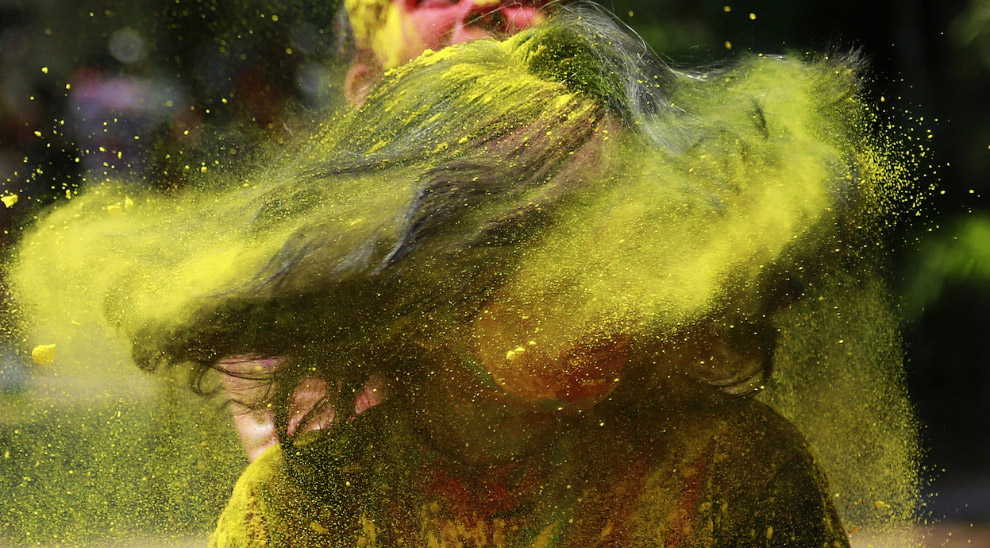 Холи 2014 — фестиваль весны и ярких красок