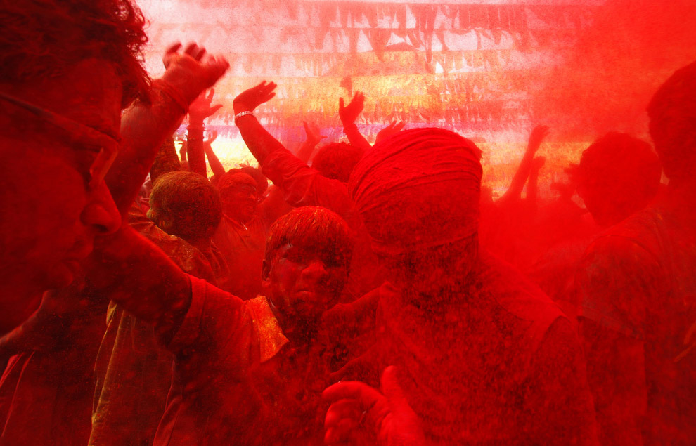 Холи 2014 — фестиваль весны и ярких красок