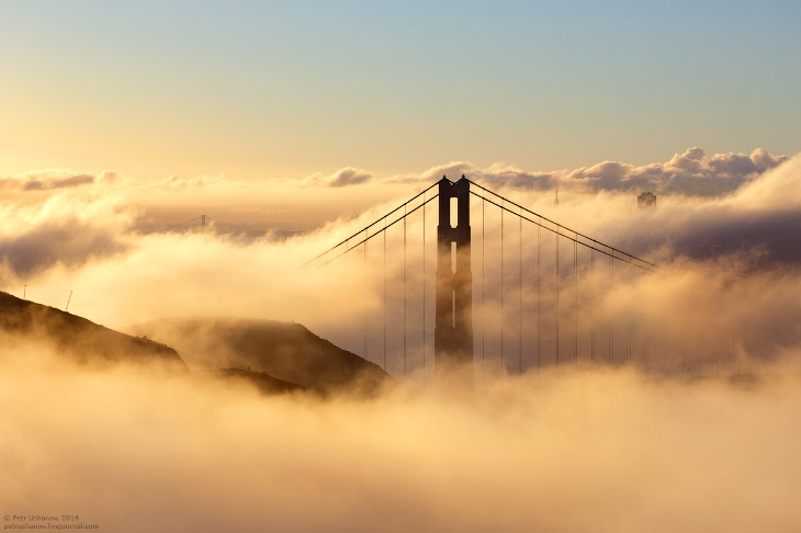 Сан-Франциско — город мостов и туманов