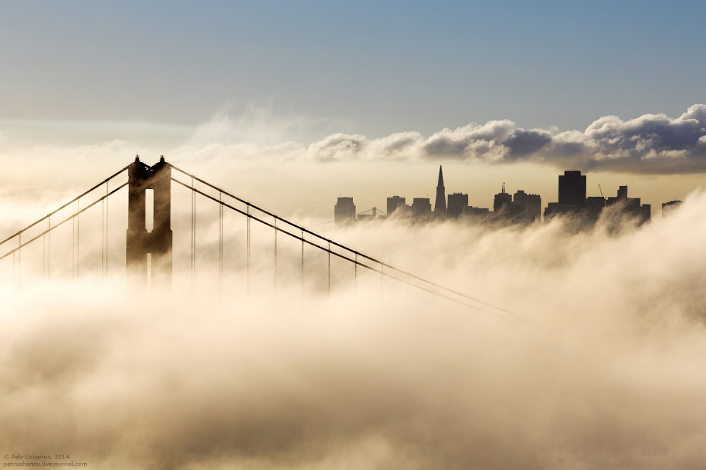 Сан-Франциско — город мостов и туманов