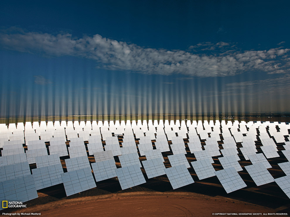 Солнечная электростанция в Испании