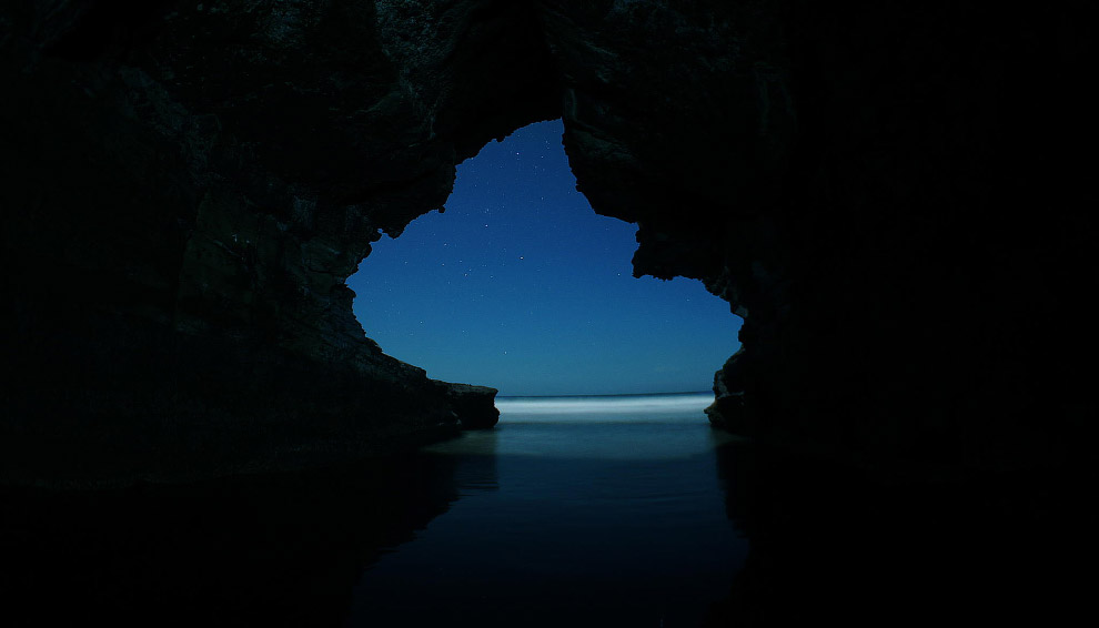 Пещера у берегов Сан-Франциско, Калифорния
