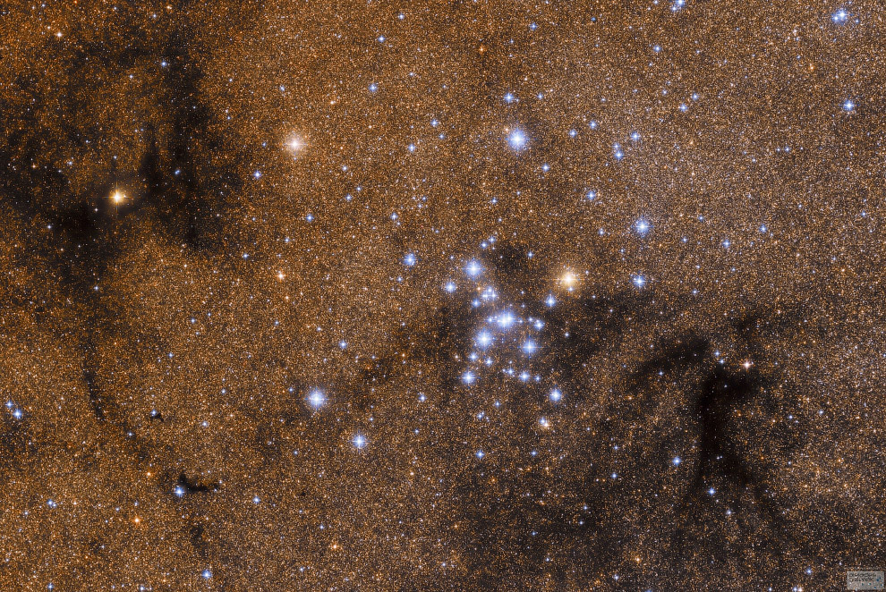 Рассеянное звездное скопление М7 в Скорпионе