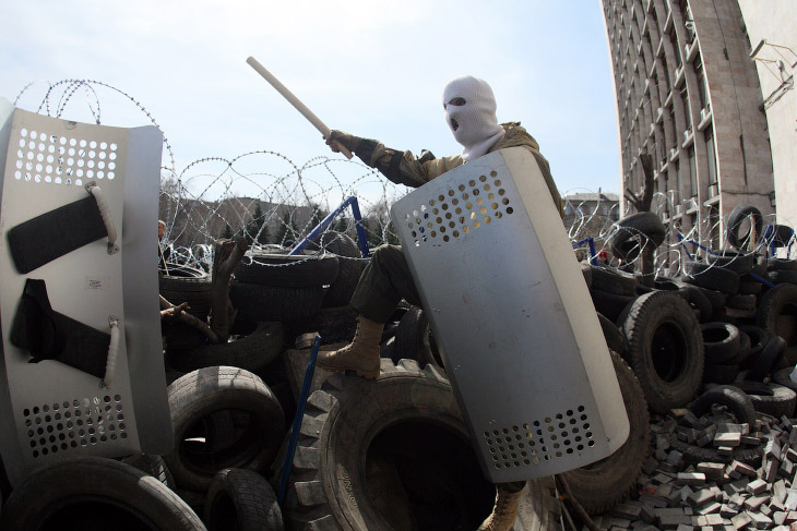 Протесты на востоке Украины
