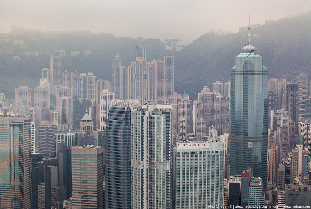 Гонконг в высоты