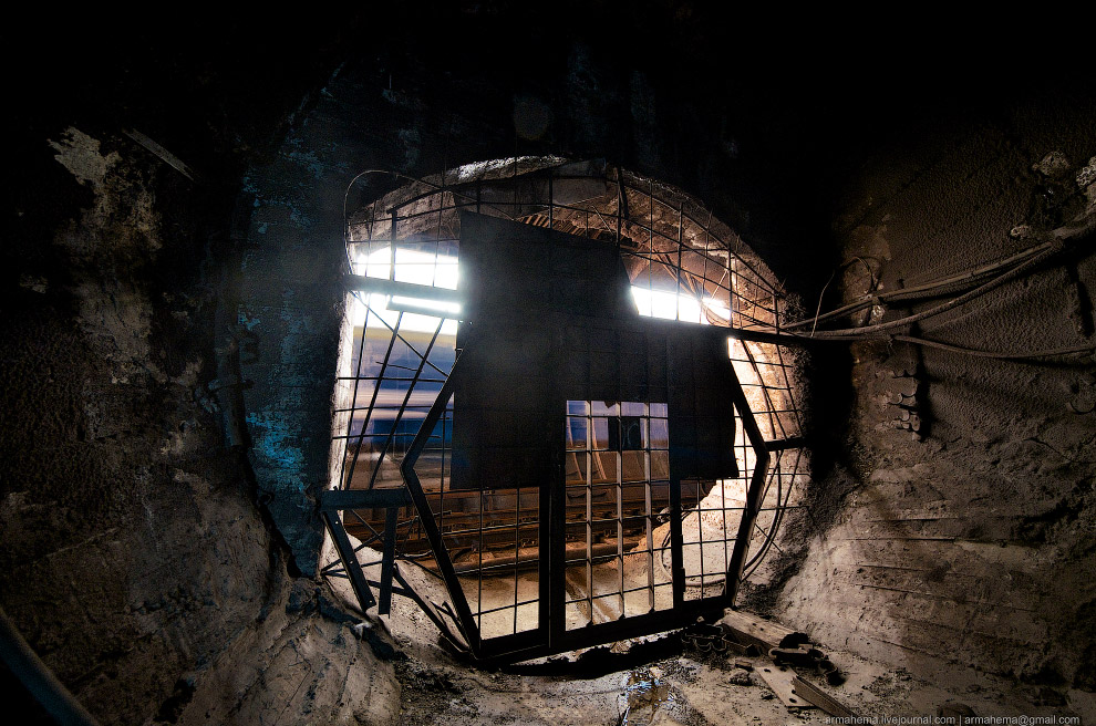Недействующие туннели киевского метро