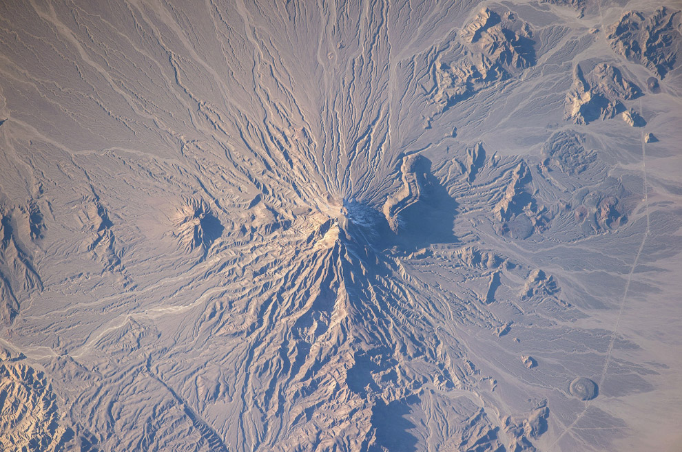 Вулкан Базман в Иране