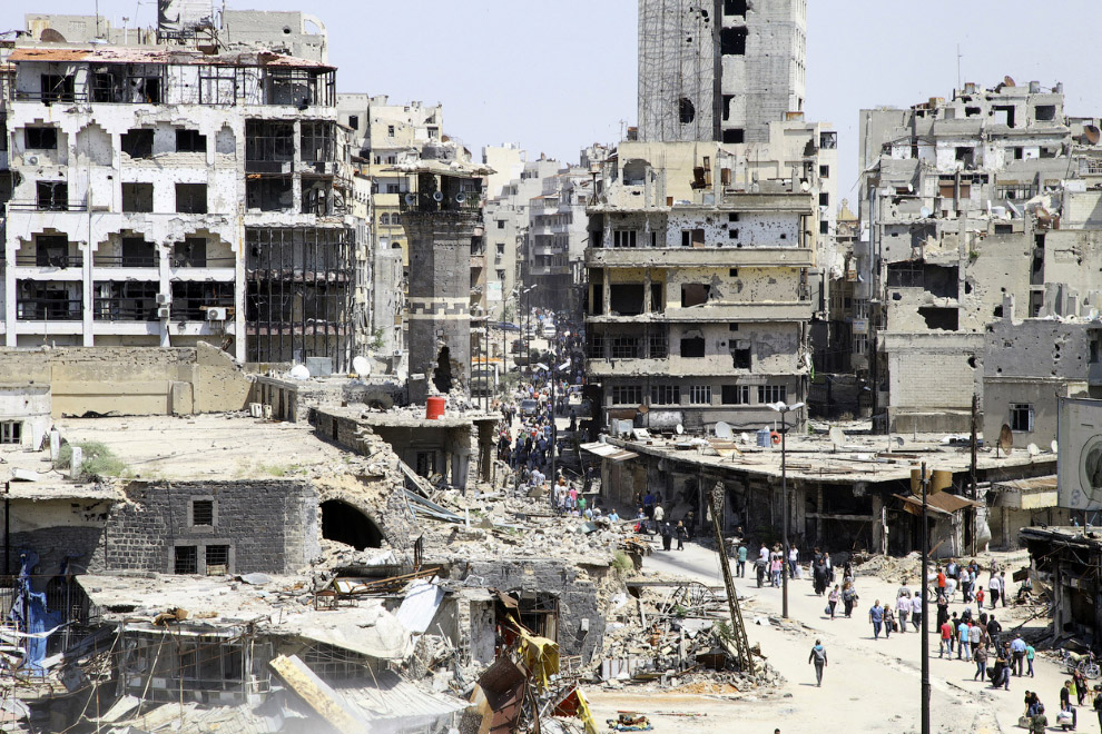 Развалины Хомса